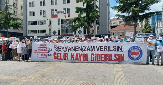 Samsun'da Memur-Sen'den Enflasyon ve Maaş Zamlarına Tepki?