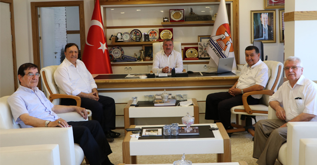 İzzet Altunbaş, Havza Belediye Başkanı Özdemir'i Ziyaret Etti
