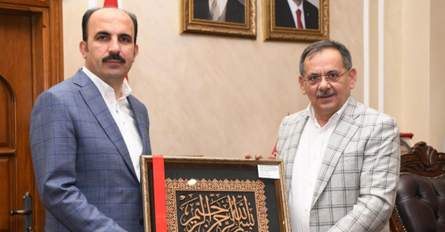 Samsun, Konya Büyükşehir Belediye Başkanı Altay’ı ve ekibini ağırladı