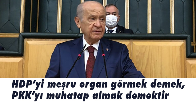 Bahçeli: Kürt sorununu çözmek için meşru bir organa ihtiyacımız var