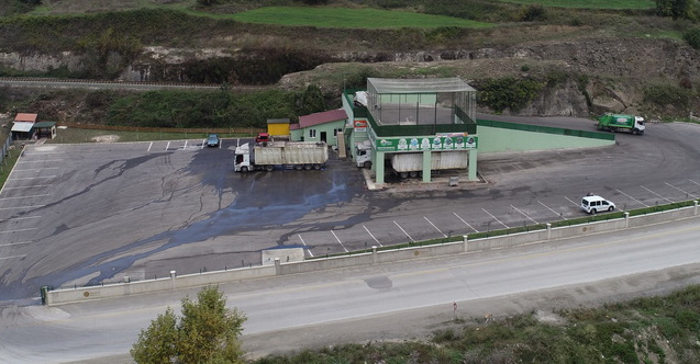 İlkadım Belediyesi; Evsel atıklarının aktarımı için yeni bir projeyi daha devreye aldı