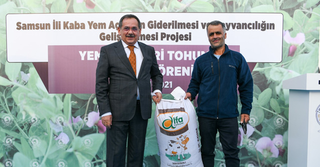 Samsun Büyükşehir Belediyesi, 2 bin 836 üreticiye tohum dağıttı