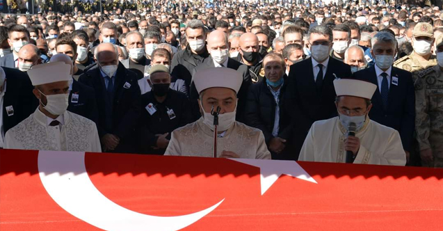 Şehit Uzman Çavuş Burak Tortumlu son yolculuğuna uğurlandı