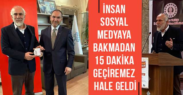 Kütüphane Konuşmaları Havza ve Vezirköprü'de Recep Yazgan İle Devam Etti