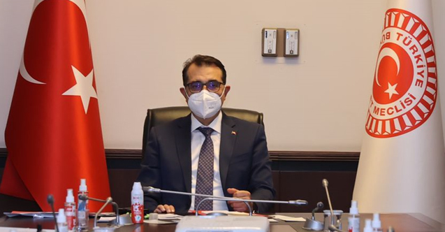 Başkan Akgül, Enerji ve Tabii Kaynaklar Bakanı Fatih Dönmez ile görüştü