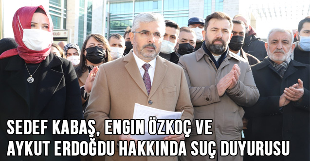 AK Parti Samsun'da Sedef Kabaş hakkında suç duyurusunda bulundu