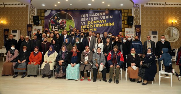 Atakum Belediyesi, Rotary iş birliği: 'Jersey İnekleri Dağıtımı Projesi'