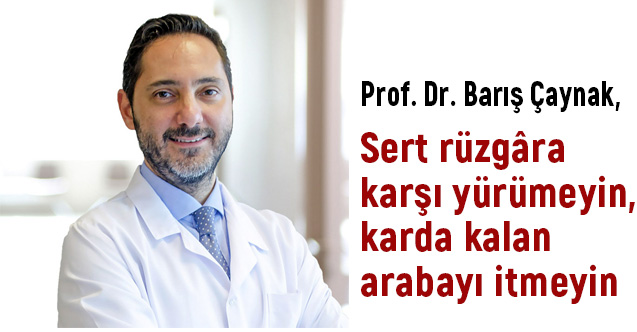 Barış Çaynak, kışın kalp sağlığını korumanın yollarını anlattı