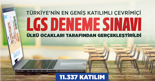 Ülkü Ocakları, Türkiye'nin En Büyük Deneme Sınavını Gerçekleştirdi