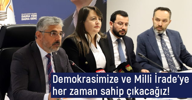 Ak Parti'den 28 Şubat (Post-modern) Basın Açıklaması