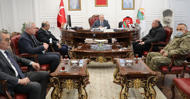 Samsun Garnizon Komutanı Camcı, Demirtaş'ı Makamında Ziyaret Etti