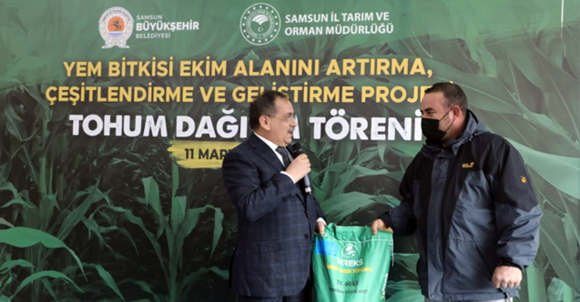 Başkan Demir, Yeter ki çiftçilerimiz üreteceğiz diyerek bizden istesin