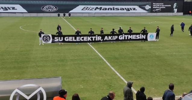 Manisa’nın İki Başarılı Spor Kulübü Su Tasarrufuna Dikkat Çekti