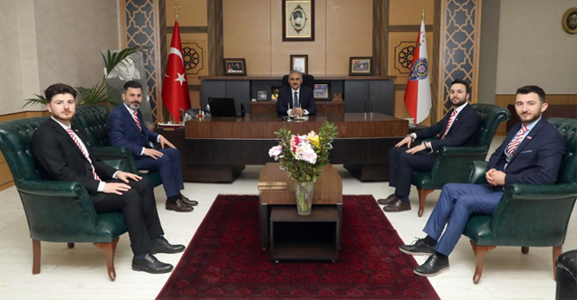 Sevdamız Samsun Yönetimi; Emniyet Müdürü Dr. Ömer Urhal’ı makamında ziyaret etti