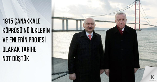 Bakan Karaismailoğlu: 2 Ayda 6 Büyük Projeyi Hizmete Açtık