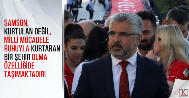BAŞKAN AKSU'DAN 19 MAYIS ATATÜRK'Ü ANMA, GENÇLİK VE SPOR BAYRAMI MESAJI