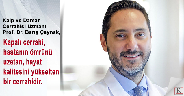 Prof. Dr. Çaynak'tan Mini Bypass Yöntemi