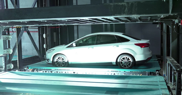 Subaşı Mekanik Otopark bitti test süreci sürüyor