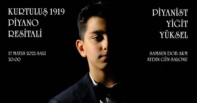 Yiğit Yüksel’den piyano resitali ve Sıra Dışı Konser