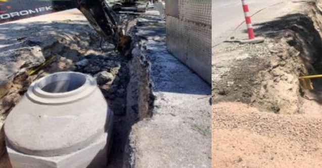 Gördes’e 6 Milyon Liralık Altyapı Yatırımında İlk Kazma Vuruldu