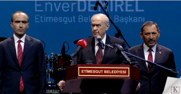 Bahçeli; 24. Uluslararası Anadolu Günleri Kültür ve Sanat Festivali”nde konuştu
