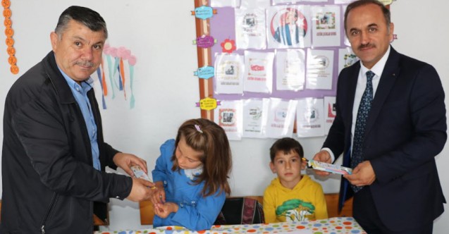 Havza Milli Eğitim Müdürü Sağlam’dan kırsal mahalle okullarına ziyaret