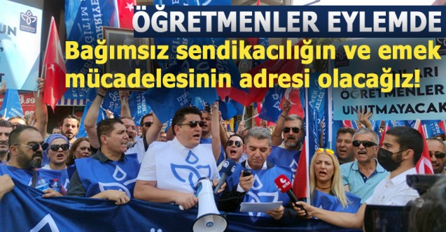 Kuruoğlu: İrfan ordusu adına sesimizi duyurmaya, hakkımızı almaya geldik!