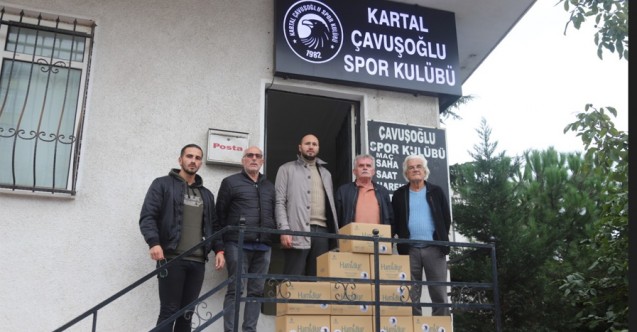 Kartal Belediyesi’nden Amatör Spor Kulüplerine İçme Suyu Desteği