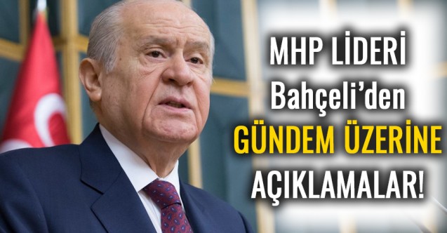 Devlet Bahçeli TBMM Grup Toplantısında konuştu (22 Kasım 2022)