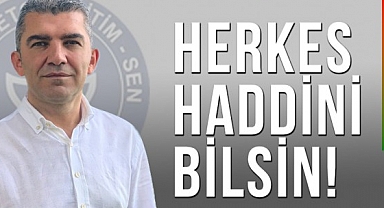Levent Kuruoğlu: Herkes Haddini Bilsin!