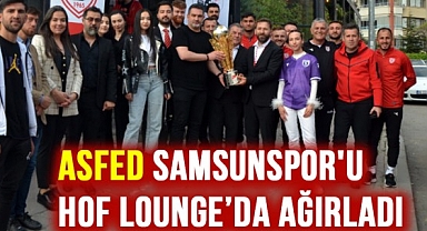 Ankara Samsun Federasyonu (ASFED) Samsunspor'u ağırladı