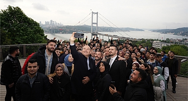 Süleyman Soylu, Nakkaştepe Millet Bahçesi'nde Gençlerle Buluştu