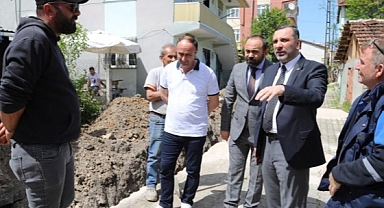 Kavak'ta doğalgaz çalışmaları son aşamada