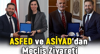 ASFED ve ASİYAD’dan Meclis Ziyareti