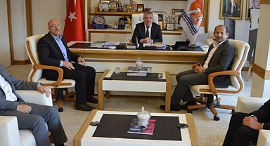 Dereci'den Havza Belediye Başkan Özdemir'e Ziyaret