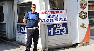 Havza Belediyesinde YKS mesaisi