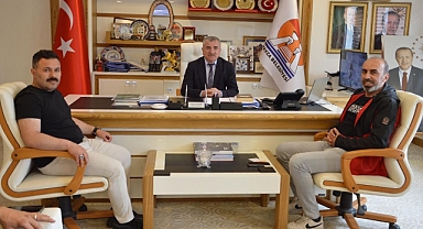 Havza Belediyespor'dan Başkan Özdemir’e ziyaret