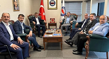 Samsun Memur-Sen Heyetinden Genel Merkezlerine ziyaret