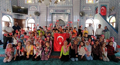 Camide öğrencilere şehitler ve gaziler anlatıldı