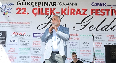 Gökçepınar Mahallesi’nde Çilek-Kiraz Festivali düzenlendi