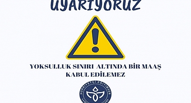 Hürriyetçi Eğitim Sen: Yoksulluk Sınırı Altında Bir Maaşı Kabul Etmiyoruz!