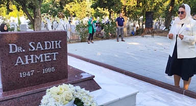 İmren Nilay Tüfekci, Sadık Ahmet’i anma programına katıldı