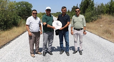 Kırkağaç yollarına Büyükşehir eli değdi