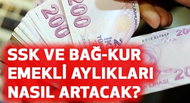 SSK ve BAĞ-KUR Emeklileri İçin Yeni Zam Oranları