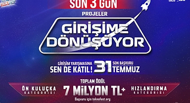 TEKNOFEST Girişim Yarışması Başvurusu için Son 3 Gün
