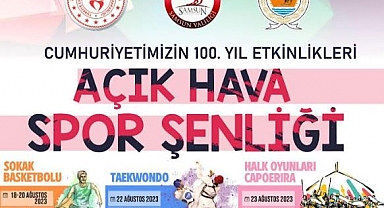 Açık Hava Spor Şenliği başlıyor