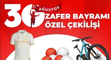 Canik Belediyesi’nden 30 Ağustos’a Özel Hediyeler