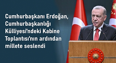Cumhurbaşkanımız Erdoğan, Millete Seslendi