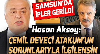 Hasan Aksoy'dan Başkan Deveci'ye sert tepki!