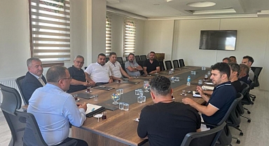 Havza Belediyespor yönetimi sanayiciler ile buluştu